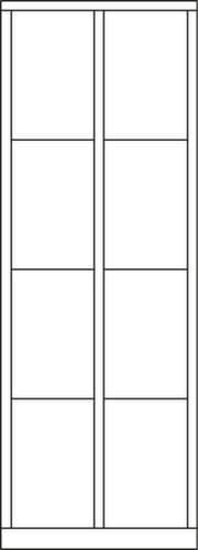 PAVOY Schließfachschrank Basis, 8 Fächer