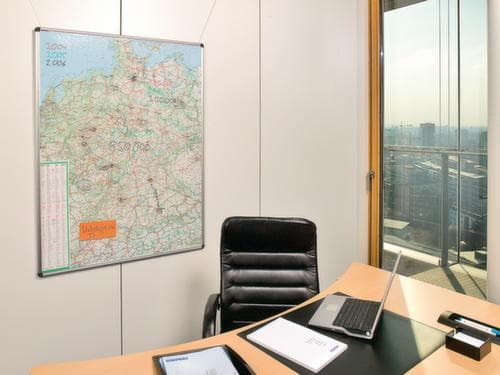 Franken Straßen-Deutschlandkarte, Höhe x Breite 1380 x 980 mm
