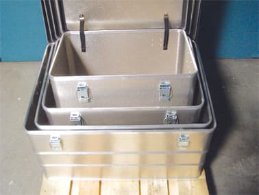 Gmöhling Transportiste G®-professional BOX aus Aluminium-Strukturblech