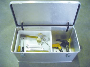 Gmöhling Transportiste G®-professional BOX aus Aluminium-Strukturblech