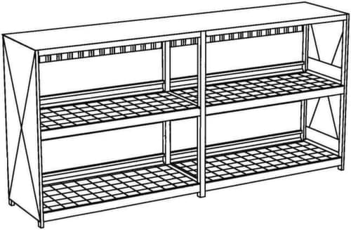 Lacont Gefahrstoff-Regalcontainer für maximal 12 KTC/IBC