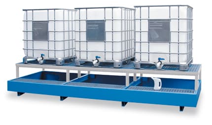 Auffangwanne für KTC/IBC, für 3 x KTC/IBC
