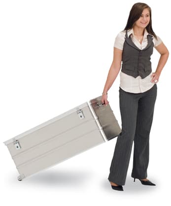 Gmöhling Stapelbare Alu-Rollbox, Inhalt 150 l