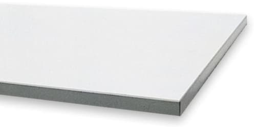 Anbautisch für Montagetisch mit schwerem Gestell, Breite x Tiefe 2000 x 750 mm, Platte hellgrau