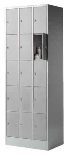 C+P Schließfachschrank Classic, 15 Fächer