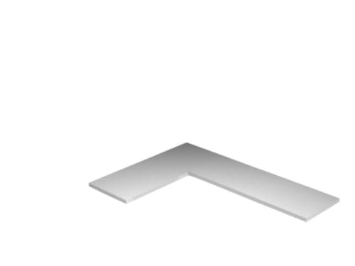 hofe Fachboden für Lagerregal, Breite x Tiefe 1300 x 500 mm