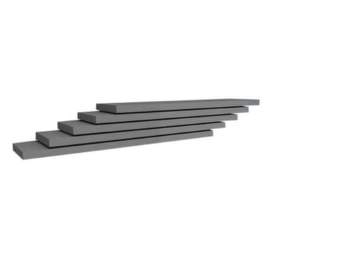 hofe Fachboden für Lagerregal, Breite x Tiefe 1300 x 400 mm, mit korrosionsschützender Zinkbeschichtung