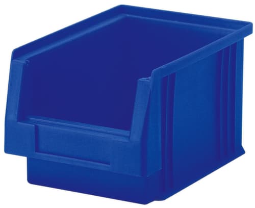 Lakape Stapelbarer Sichtlagerkasten Eco rollenbahngeeignet, blau, Tiefe 290 mm, Polypropylen
