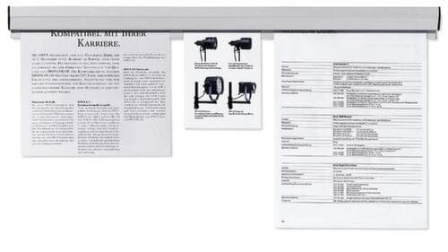 Franken Papierklemmschiene