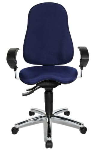 Topstar Bürodrehstuhl Sitness 10 mit Permanentkontakt-Mechanik, blau