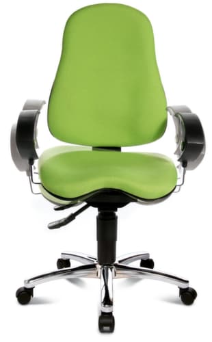 Topstar Bürodrehstuhl Sitness 10 mit Permanentkontakt-Mechanik, apfelgrün