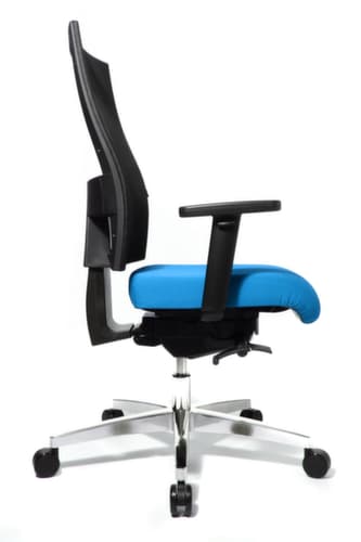 Topstar Drehstuhl Sitness 60 mit Body-Balance-Tec-Gelenk, Netzrückenlehne, lichtblau