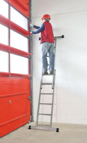 Leitergerüst, 2 x 6 profilierte Sprossen