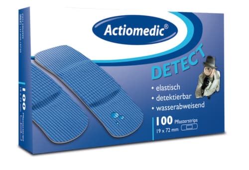 actiomedic Pflasterstrips, Pflaster detektabel