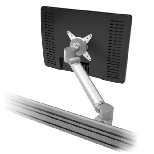 Höhen- und tiefenverstellbarer Monitorarm ViewLite Plus zur Schienenmontage