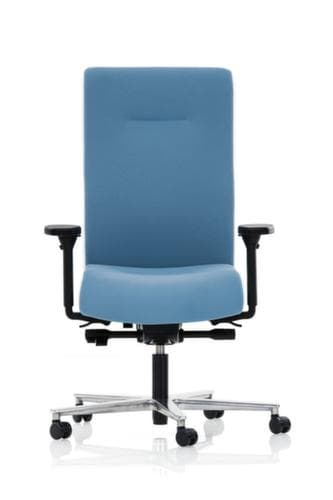 ROVO-CHAIR Bürodrehstuhl ROVO XP 4020 EB 2-08 mit Ergo-Balance-Mechanik, blau/weiß