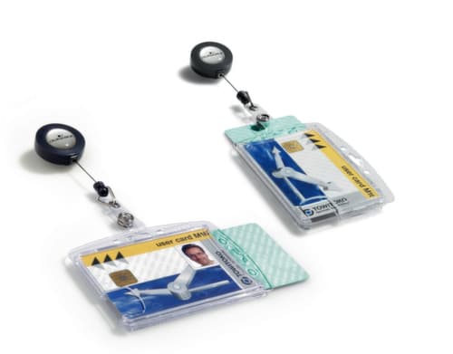 Durable Hartbox für Ausweis, transparent
