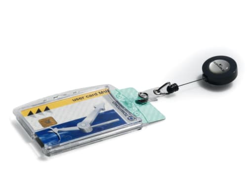 Durable Hartbox für Ausweis, transparent