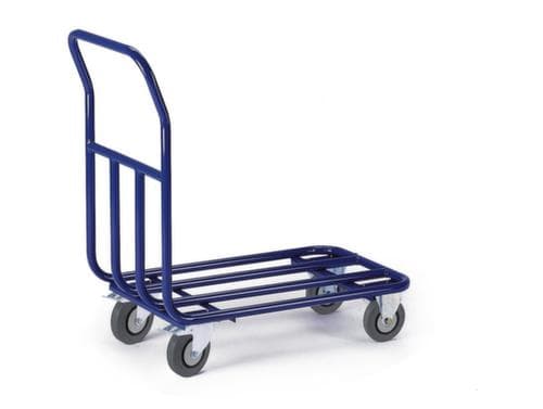 Rollcart Rohr-Stirnwandwagen, Traglast 400 kg, Ladefläche 700 x 1000 mm