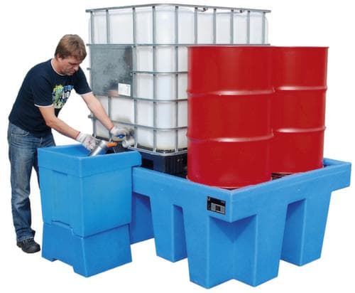 PE-Auffangwanne WP für Fässer/KTC/IBC