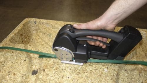 Vollautomatisches Polyesterband-Set Profi, Bandbreite 13 mm