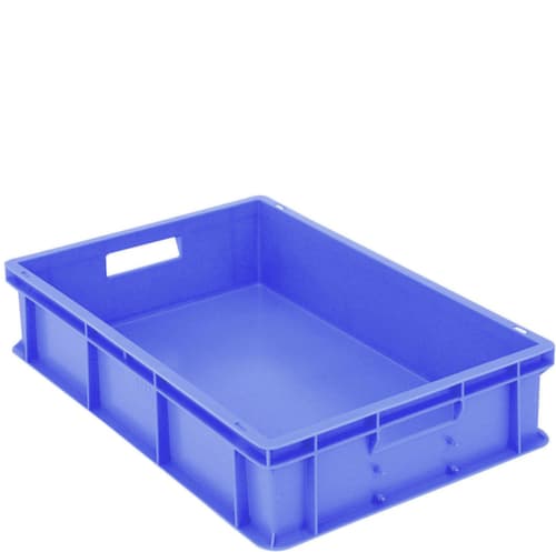 Euronorm-Stapelbehälter Classic, blau, Inhalt 25 l