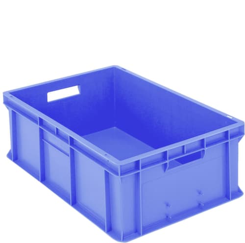 Euronorm-Stapelbehälter Classic, blau, Inhalt 42 l