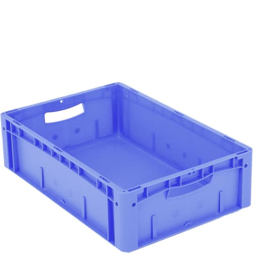 Euronorm-Stapelbehälter Ergonomic, blau, Inhalt 31 l