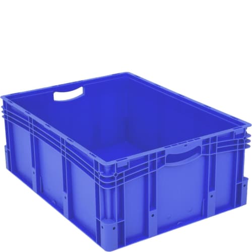 Großvolumiger Euronorm-Stapelbehälter, blau, Inhalt 128 l