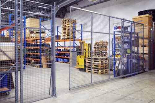 TROAX Schiebetür für Trennwandsystem, Breite 1900 mm