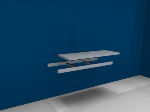 hofe Fachboden für Weitspannregal, Breite x Tiefe 1500 x 600 mm