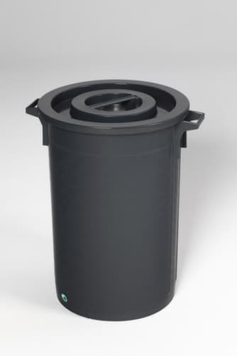 VAR Abfalltonne Corallo, 75 l, schwarz