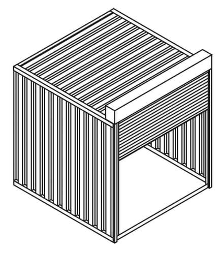 Säbu Rollladenbox