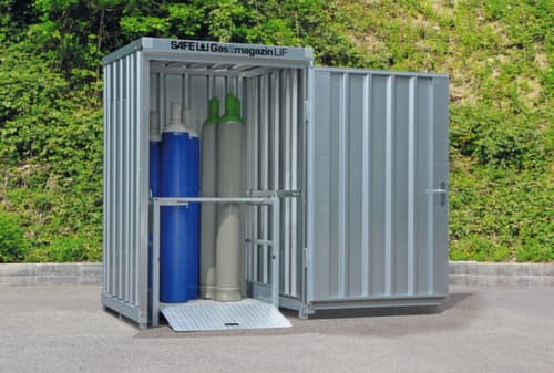 Gasflaschen-Lager