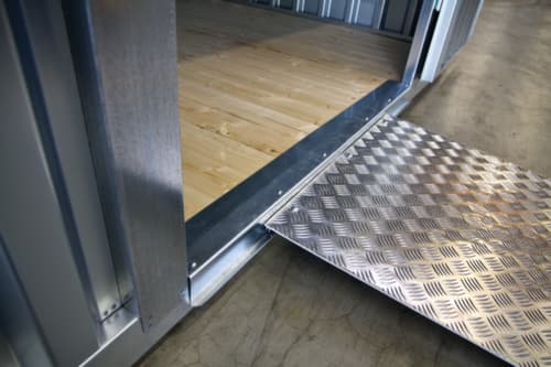 Säbu Überfahrbrücke für Materialcontainer, Traglast 1000 kg