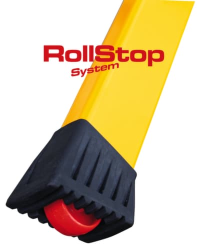Krause Rollklapptritt  Monto® Rolly®, Aluminium, gelb