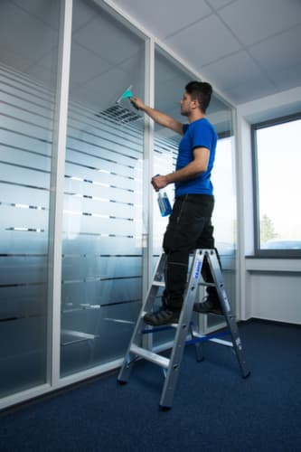 Krause Klappleiter STABILO® Professional, 2 x 4 Riffelblechstufe(n)