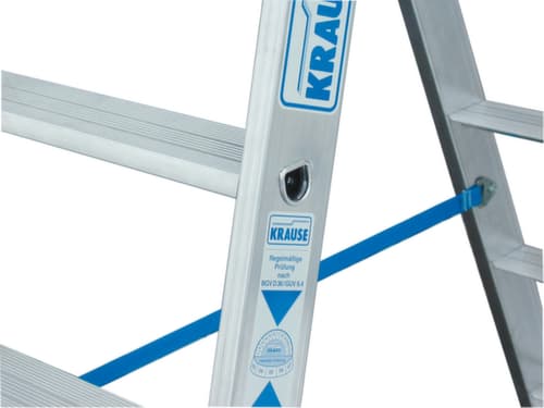 Krause Klappleiter STABILO® Professional, 2 x 4 Riffelblechstufe(n)