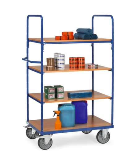 fetra Etagenwagen, Traglast 600 kg, 4 Etagen