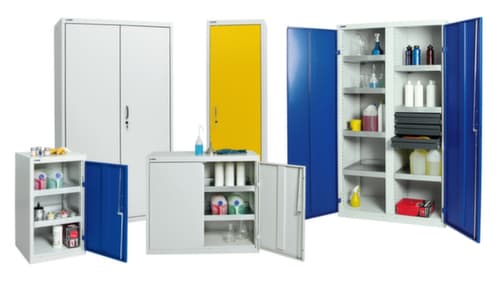 stumpf Umweltschrank aus Stahl, Höhe x Breite x Tiefe 900 x 500 x 500 mm