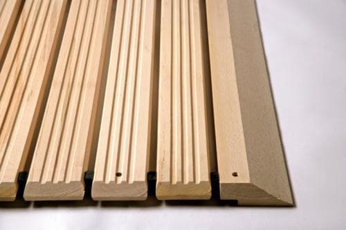 Miltex Holzlaufrost Yoga Holzrost Meterware, Breite 1200 mm