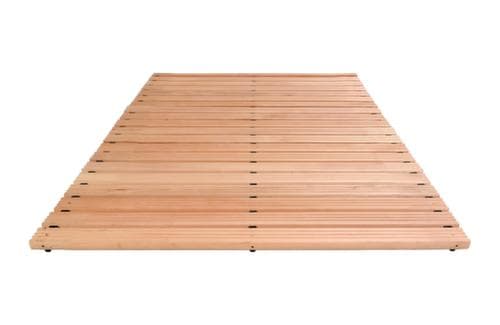 Miltex Holzlaufrost Yoga Holzrost Meterware, Breite 1200 mm