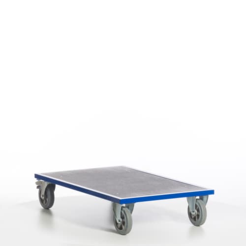Rollcart Plattformwagen mit rutschsicherer Ladefläche, Traglast 1200 kg, Ladefläche 1200 x 800 mm