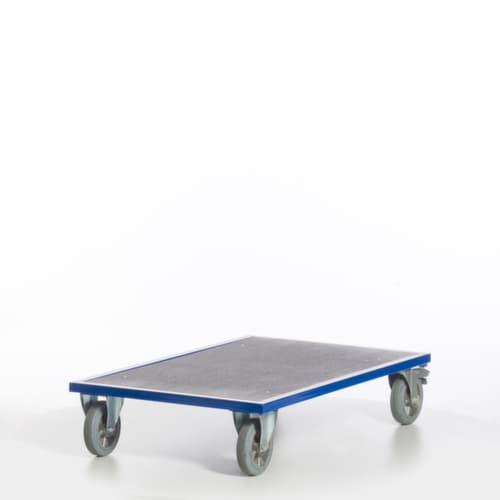 Rollcart Plattformwagen mit rutschsicherer Ladefläche, Traglast 1200 kg, Ladefläche 1200 x 800 mm