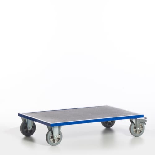 Rollcart Plattformwagen mit rutschsicherer Ladefläche, Traglast 1200 kg, Ladefläche 1200 x 800 mm