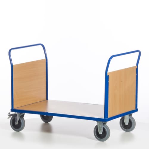 Rollcart Doppelstirnwandwagen, Traglast 600 kg, Ladefläche 1200 x 800 mm