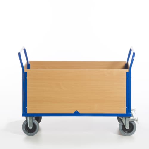Rollcart Vierwandwagen, Traglast 600 kg, Ladefläche 1200 x 770 mm