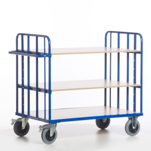 Rollcart Etagenwagen mit Stahlrohrseitenwänden