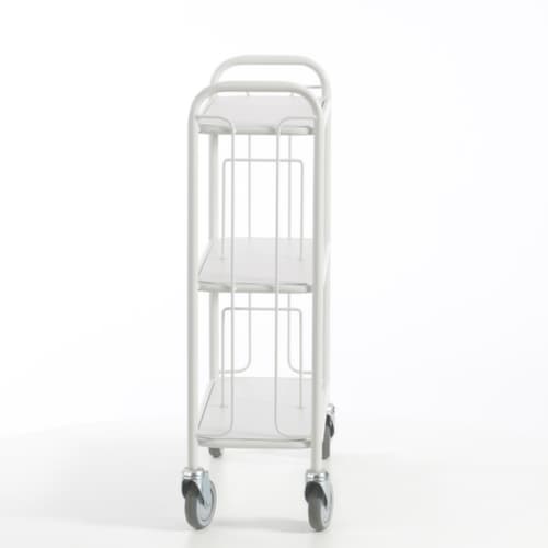 Rollcart Bürowagen, Traglast 150 kg, 3 Etagen
