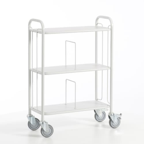 Rollcart Bürowagen, Traglast 150 kg, 3 Etagen